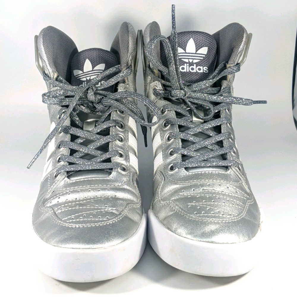 Adidas Neo Metallic High Top Sneakers - Picture 2 of 7